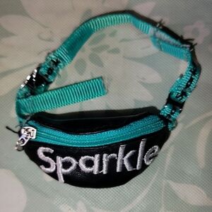 Rainbow High Turquoise/Blk Fanny Pack